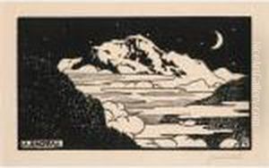 View Of The Jungfrau (v. / G. 90) by Felix Edouard Vallotton