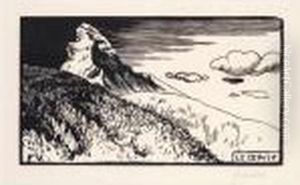 View Of The Matterhorn (v. / G. 86) by Felix Edouard Vallotton