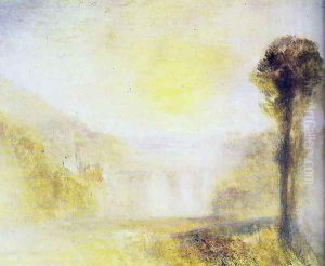 Bridge of the Spoleto towers by Joseph Mallord William Turner