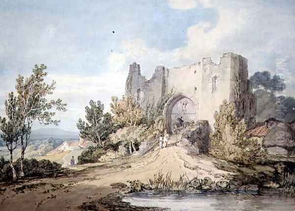 Llanblethian Castle Gateway, 1797 - view 1