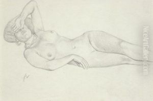 Nu by Felix Edouard Vallotton