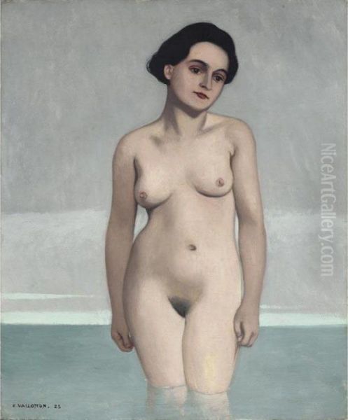 Baigneuse De Face Dans L'eau A
Mi-cuisses 1925 Bather In The Water Up To The
Middle Of The Thighs Seen From The Front 1925 - view 1