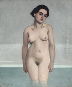 Baigneuse De Face Dans L'eau A 
Mi-cuisses 1925 Bather In The Water Up To The 
Middle Of The Thighs Seen From The Front 1925