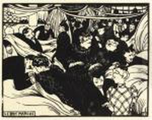 Le Bon Marche (v. &amp; G. 116) by Felix Edouard Vallotton