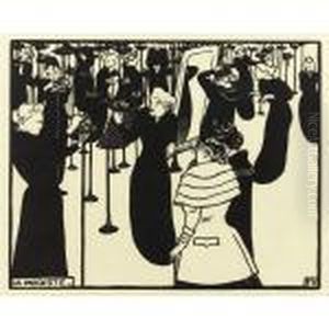 La Modiste (v. & G. 138) by Felix Edouard Vallotton