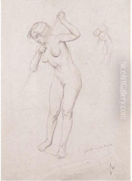 Figurenstudie Zu 'orphee Depece' - view 1