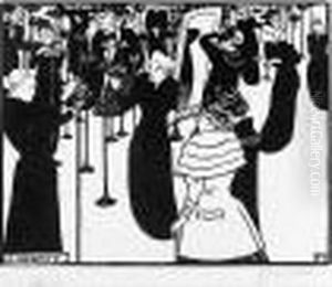 La Modiste (v.g.138a) by Felix Edouard Vallotton