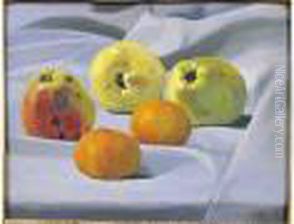 Nature Morte Aux Pommes Et Aux Mandarines, 1924 - view 1