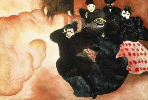 Le Coup De Vent by Felix Edouard Vallotton