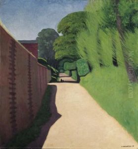 Weg Im Sonnenlicht by Felix Edouard Vallotton