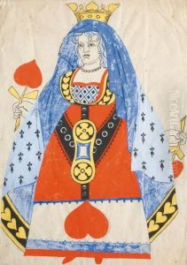 Dame De Coeur by Georges Valmier
