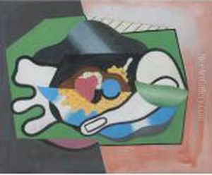 Main Tenant Des Fraises by Georges Valmier