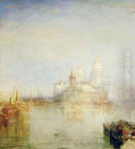 The Dogana and Santa Maria della Salute, Venice, 1843 2 by Joseph Mallord William Turner