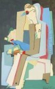Jeune Homme Lisant by Georges Valmier