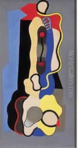 Gouache Sur Papier Signe Et Date En Bas A Droite