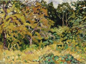 Bouquet D'arbres A Choisel by Louis Valtat