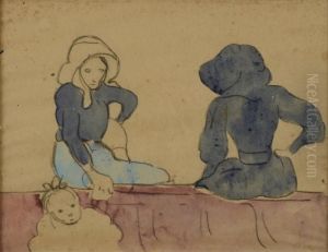 Le Repos Des Ecailleres by Louis Valtat
