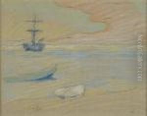 Bateaux Au Couchant Bateaux Au Couchant