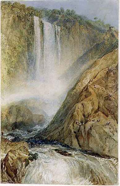 The Falls of Terni, 1817 - view 1
