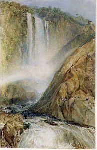 The Falls of Terni, 1817 by Joseph Mallord William Turner