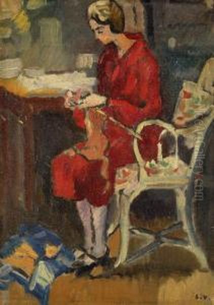 Madame Valtat Tricotant - view 1