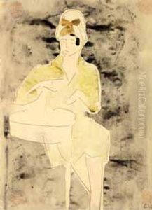 Femme En Jaune by Louis Valtat