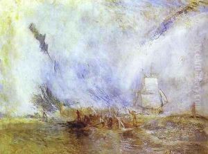 Whalers by Joseph Mallord William Turner