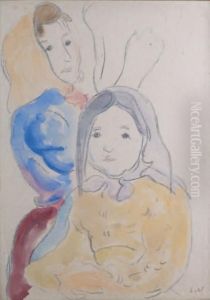 Les Deux Jeunes Femmes Les Deux Jeunes Femmes
