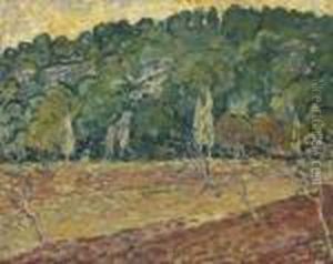 Verger Devant La Colline by Louis Valtat