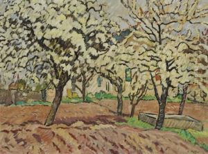 Les Arbres En Fleurs by Louis Valtat