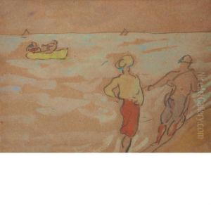 Beach Scene by Louis Valtat