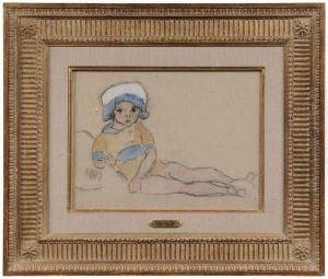 Enfant Sur La Plage by Louis Valtat