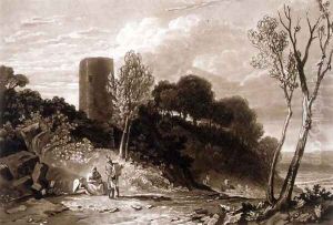 Winchelsea, Sussex, from the Liber Studiorum, engraved by J.C. Easling, 1812 by Joseph Mallord William Turner