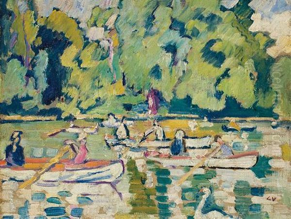 Barques Au Bois De Boulogne - view 1