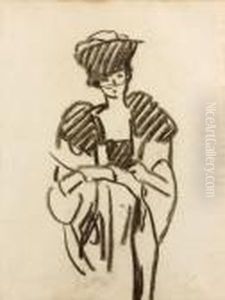 Femme Au Chapeau by Louis Valtat