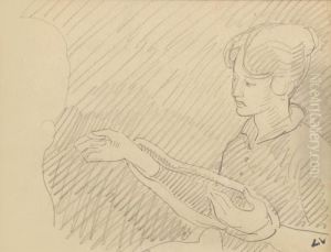 L'echeveau by Louis Valtat