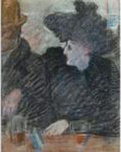 A La Brasserie by Louis Valtat