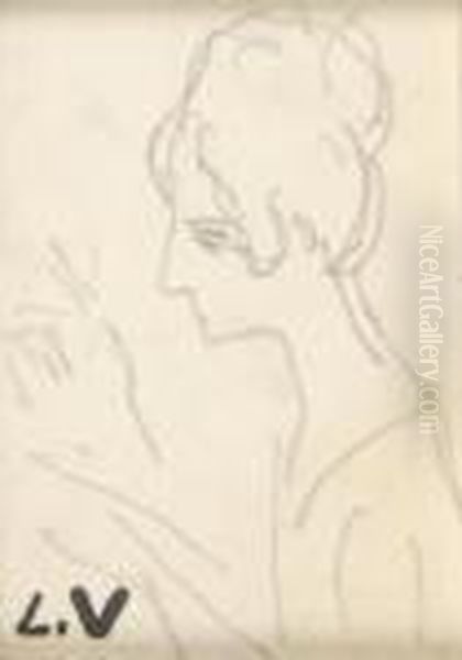 Femme De Profil - view 1