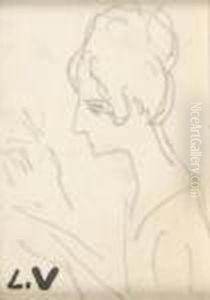 Femme De Profil by Louis Valtat