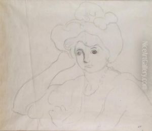 Jeune Femme Au Chignon by Louis Valtat