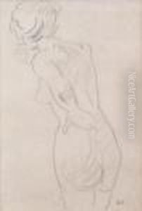 Modele Nu De Dos by Louis Valtat