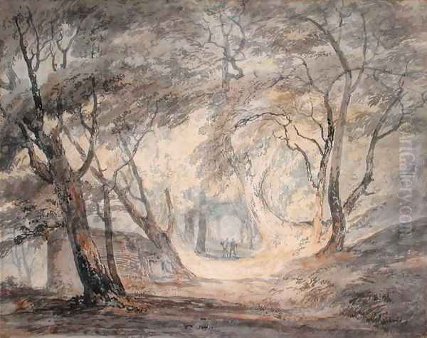 Woodland Scene with Figures, c.1798 - view 1