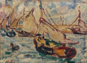 Regate Sur Le Bassin D'arcachon by Louis Valtat