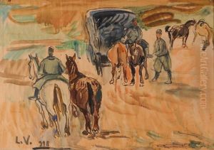 Cavalli, Carrozza E Figure Cavalli, Carrozza E Figure