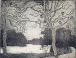 Paysage. by Louis Valtat