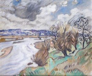 Bord De Seine by Louis Valtat