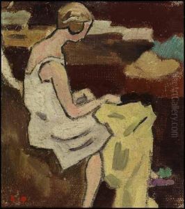 La Couturiere by Louis Valtat