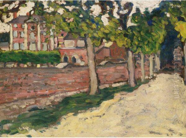 Le Boulevard Au Mur Rose - view 1