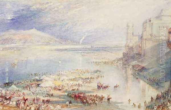 Part of the Ghaut at Hurdwar, c.1835 - view 1