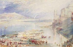 Part of the Ghaut at Hurdwar, c.1835 by Joseph Mallord William Turner